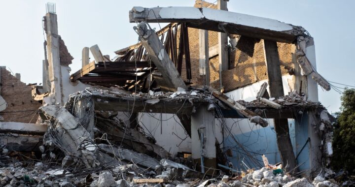 illegal structure razed